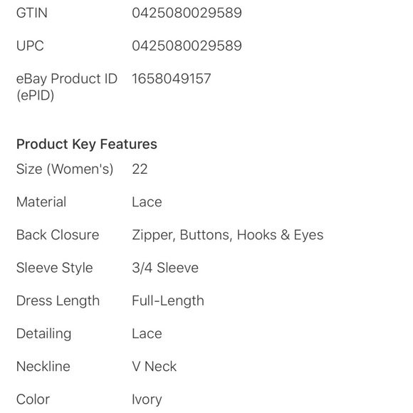 Stunt Double Bridal Gown - Picture 4 of 17